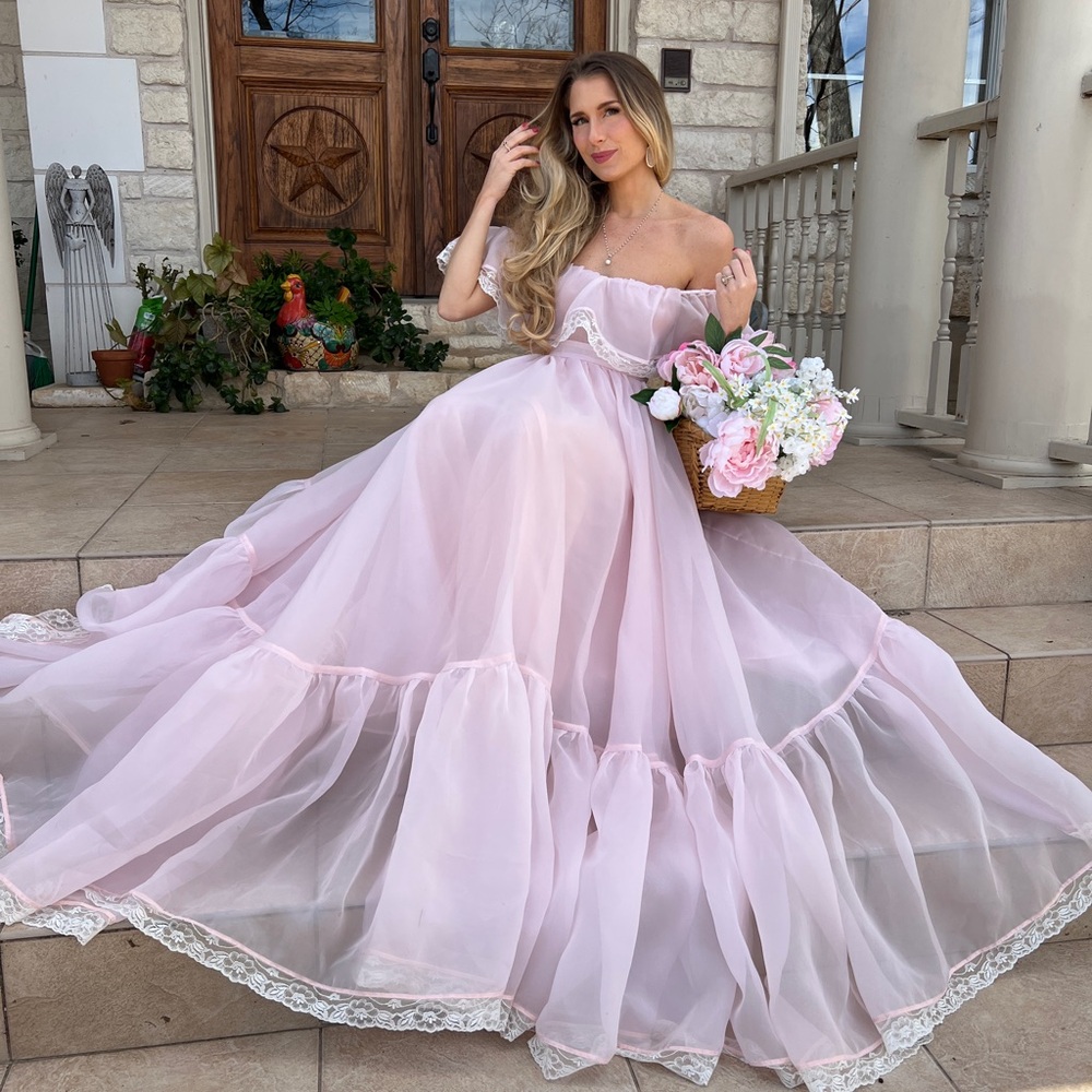 Selkie pink candy heart Romance novel Dress